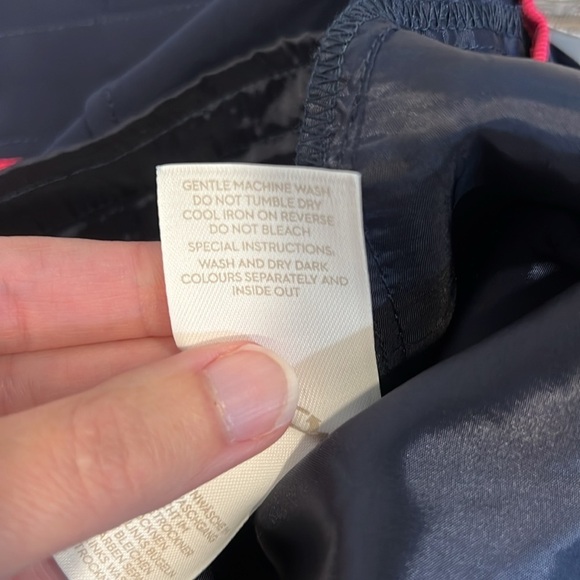 Biden Melina Paperbag Trouser Pants Navy Size 6P EUC - Picture 12 of 15